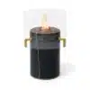 EcoSmart Bioethanol Kamin Pillar 3T schwarz Edelstahl