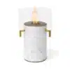 EcoSmart Bioethanol Kamin Pillar 3T weiss schwarz