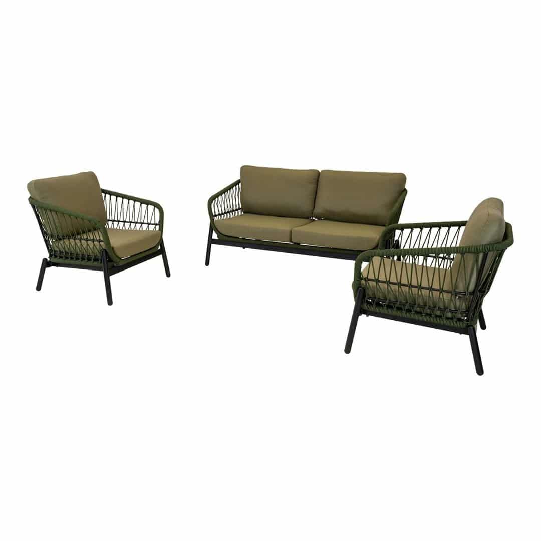 Lesli LIving Lounge Set Zavi Olive 8714365431752 1 3
