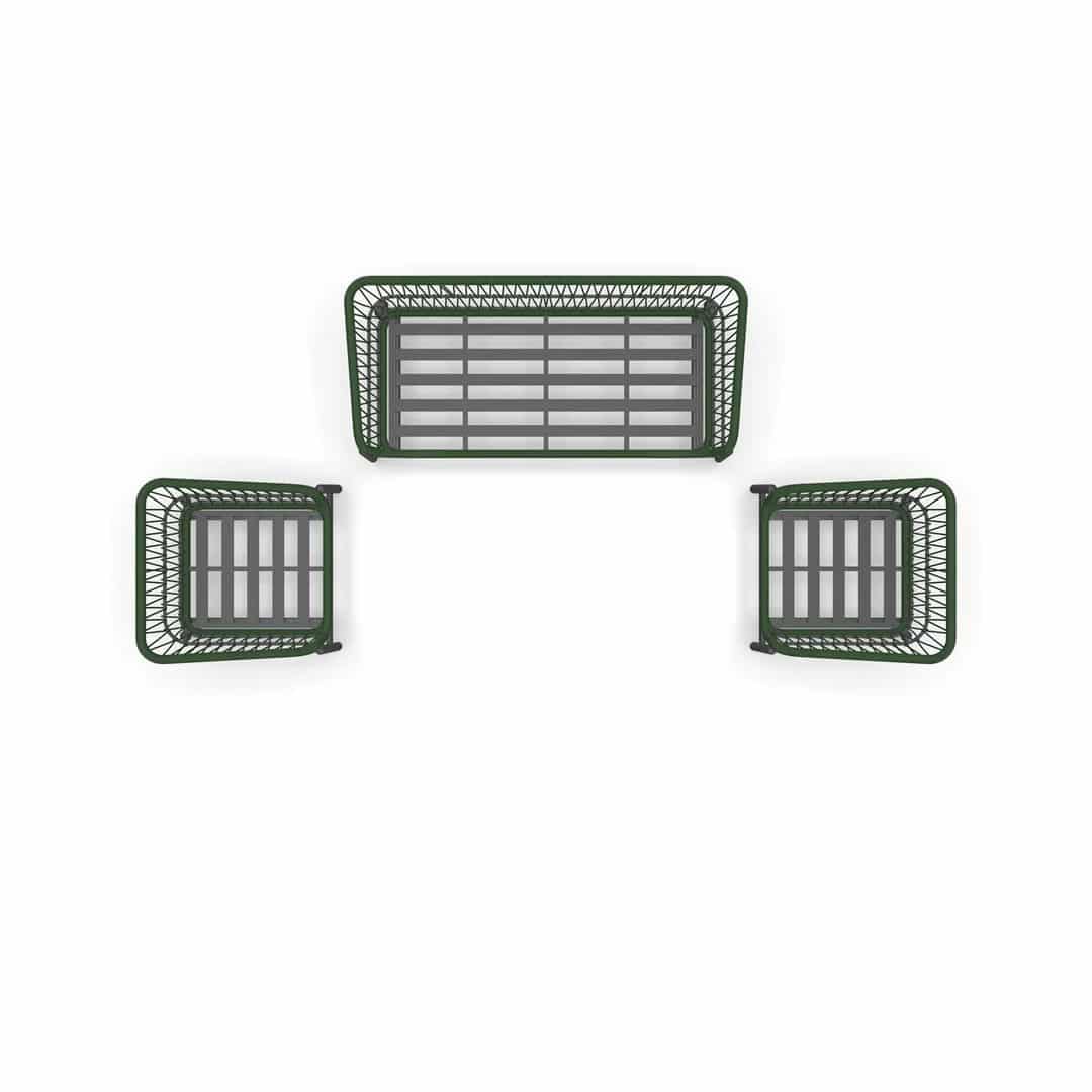 Lesli LIving Lounge Set Zavi Olive 8714365431752 11 1