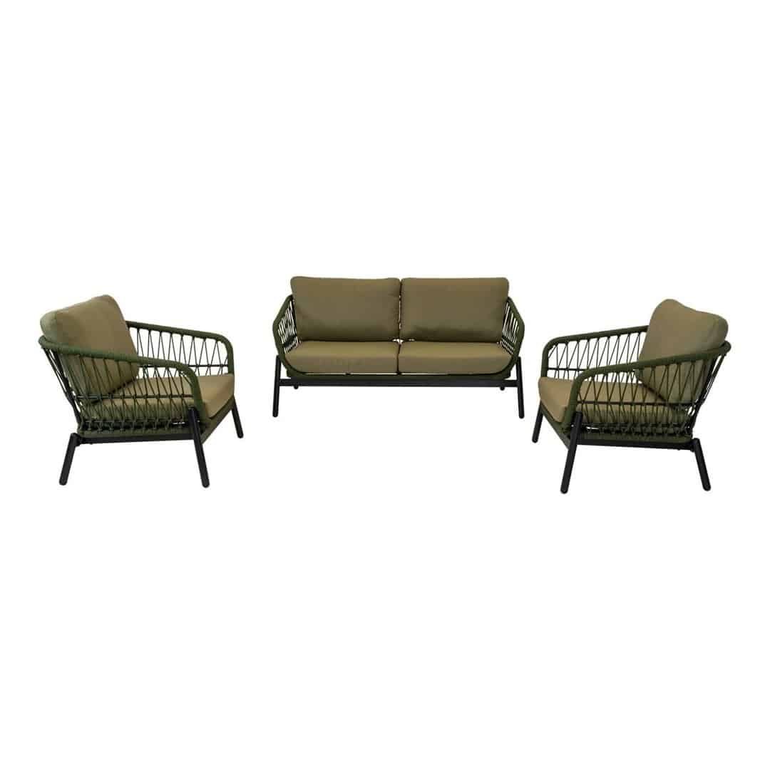 Lesli LIving Lounge Set Zavi Olive 8714365431752 3 1