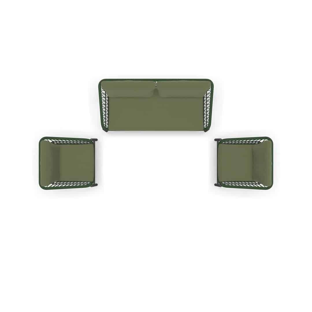 Lesli LIving Lounge Set Zavi Olive 8714365431752 6 1