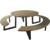 Picknickset Arezzo rund