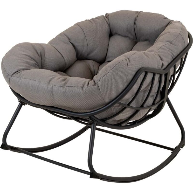 Schaukelstuhl Cozy in Stone oder Olive