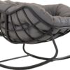 Schaukelstuhl Cozy in Stone oder Olive – Bild 3