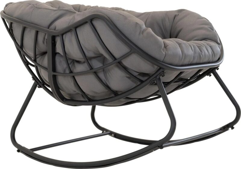 Schaukelstuhl Cozy in Stone oder Olive – Bild 3