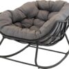 Schaukelstuhl Cozy in Stone oder Olive – Bild 6