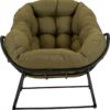 Schaukelstuhl Cozy in Stone oder Olive – Bild 9