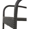 Lesli Living Stapelstuhl Corona schwarz 8714365415752 8