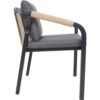 Lesli Living Stapelstuhl Rimini schwarz 8714365416643 2