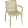 Lesli Living Stapelstuhl Stretto taupe 8714365414120