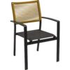 Lesli Living Stapelstuhl Vitolini Rope gelb 8714365412843