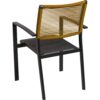 Lesli Living Stapelstuhl Vitolini Rope gelb 8714365412843 3