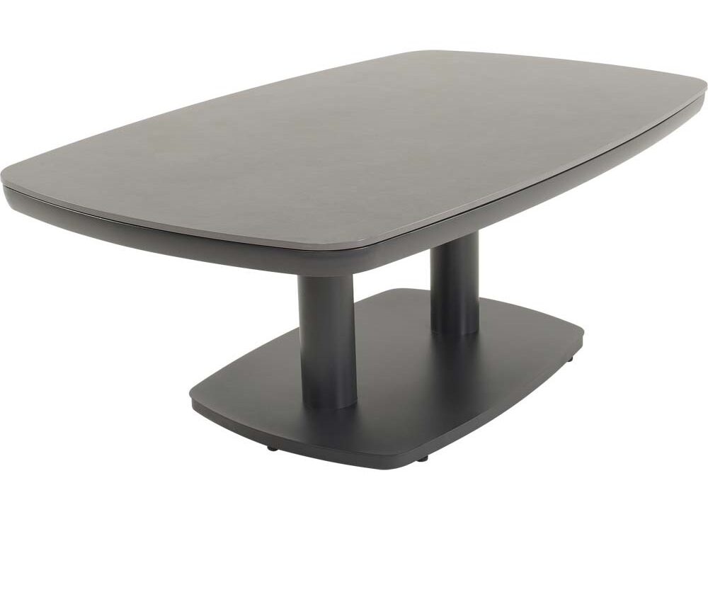 Lesli Living Hub-Loungetisch Geneva Dänisches Oval – verstellbar