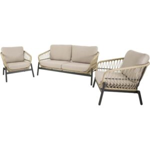 Lesli Living Lounge-Set Zavi Beige
