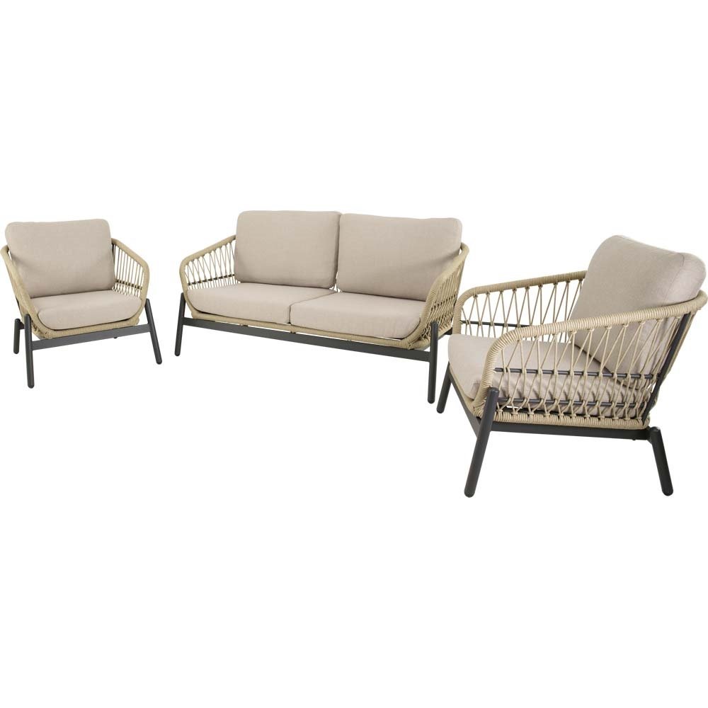 Lesli Living Lounge-Set Zavi Beige