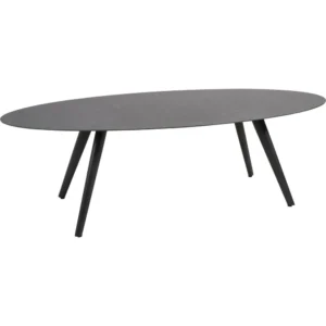 Lesli Living Tisch Mojito Ceramic Pardo oval anthrazit – Gartentische Produktbild
