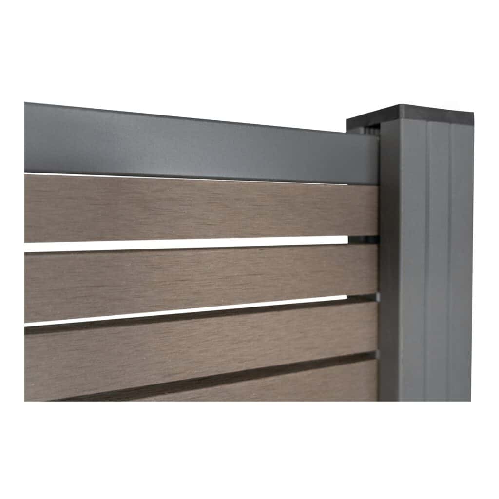 BPC-Steckzaunsystem Hörvig 1800mm x 1780mm – Detailansicht 4 (Serie Hörvig in versch. Farben)