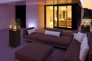 Gasfeuerstelle Lounge Manual Steel – Gasfeuerstellen Produktbild