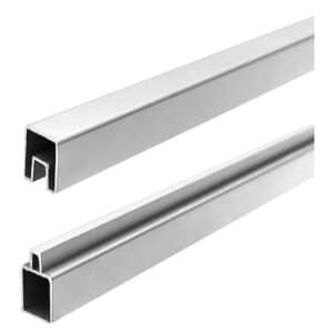 Aluminium-Abschlußleisten für Sichtschutzzäune – Zubehör für Sichtschutzzäune Produktbild
