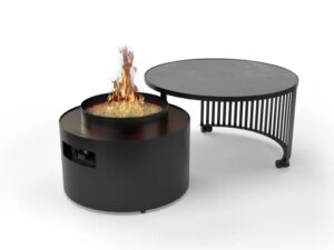 Planika Feuertisch Moon mit Grillfunktion – Feuertische Produktbild