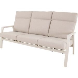 Lesli Living Loungebank Ohio Crema - verstellbar