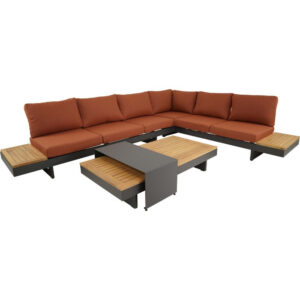 Lesli Living Lounge-Set Barbados Terra – Gartenmöbel-Sets Produktbild