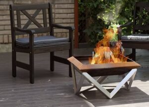 Svenskav Feuerschale Gilge aus Rohstahl – Feuerstellen & Feuerschalen Produktbild