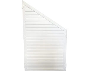 PVC-Sichtschutzzaun Lightline 900mm x 1500mm/900mm – Serie Lightline Produktbild