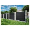 WPC-Zaunelement Malö 900mm x 1800mm – Detailansicht 2 (Serie MALÖ)